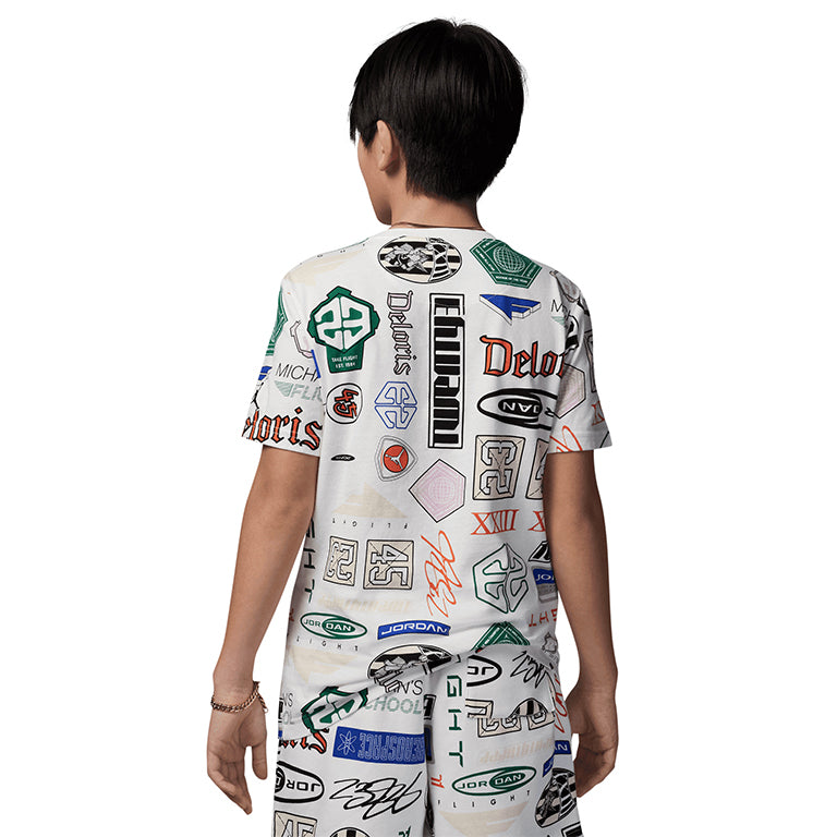Jordan Older Kids MJ Essential All Over Print T-Shirt