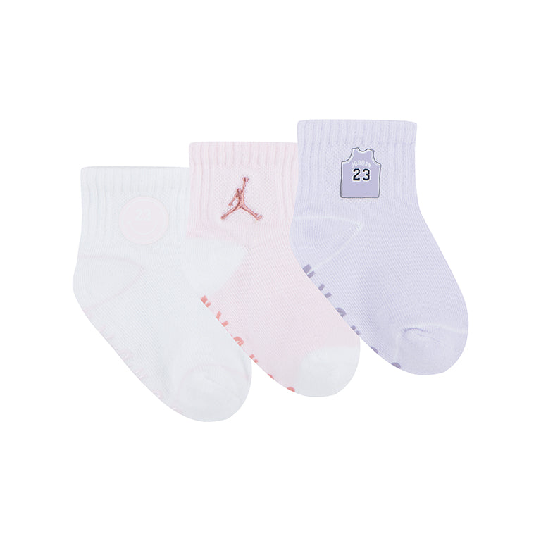 Jordan Icon Patches 3 Pack Gripper Socks