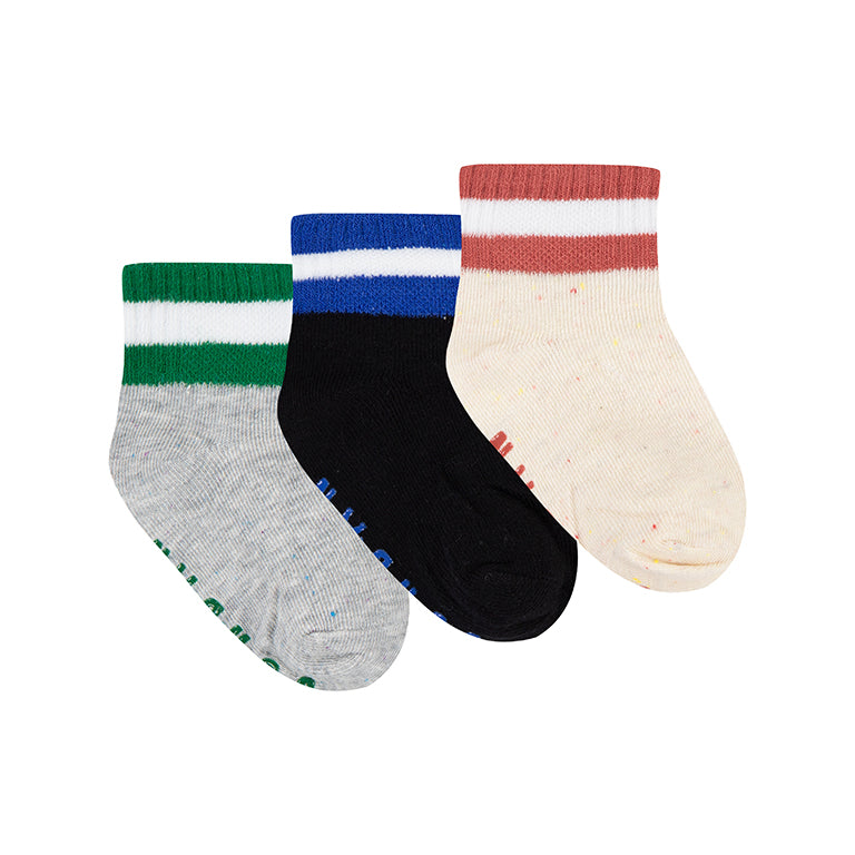 Jordan Toddlers Court of Legends 3 Pack Grippers