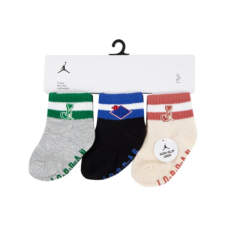 Jordan Toddlers Court of Legends 3 Pack Grippers