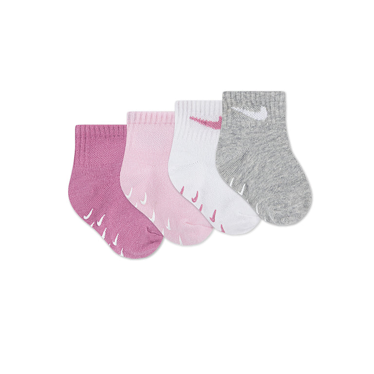 Nike 4 Pack Logo Gripper Socks