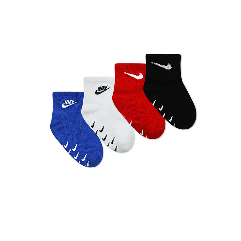 Nike 4 Pack Logo Gripper Socks