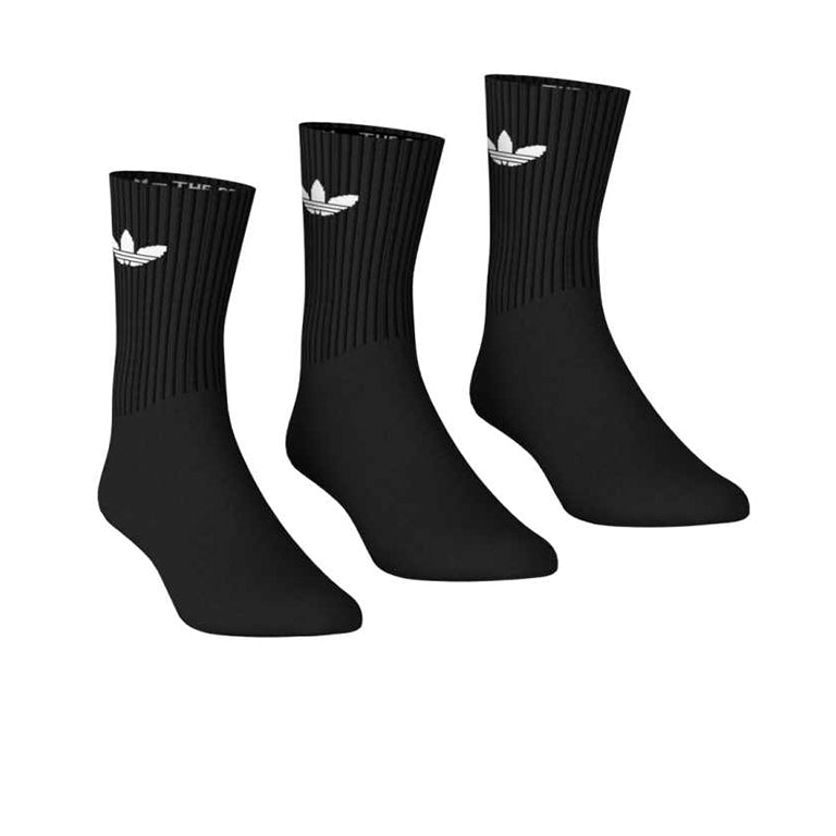 adidas Trefoil Cushion Crew 3 Pack Socks