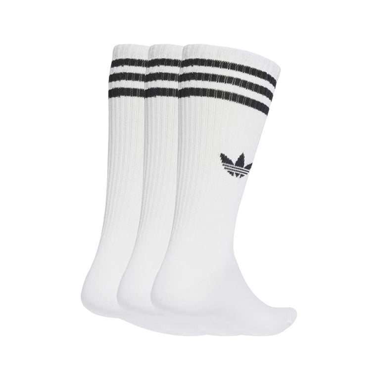 adidas 3-Stripes High Crew Socks 3 Pairs
