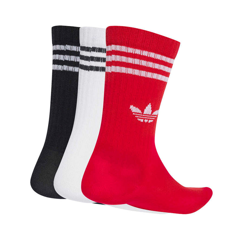 adidas Kids 3 Pairs Crew Socks