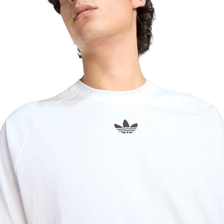 adidas Chest Stripes Engineered Collar T-Shirt