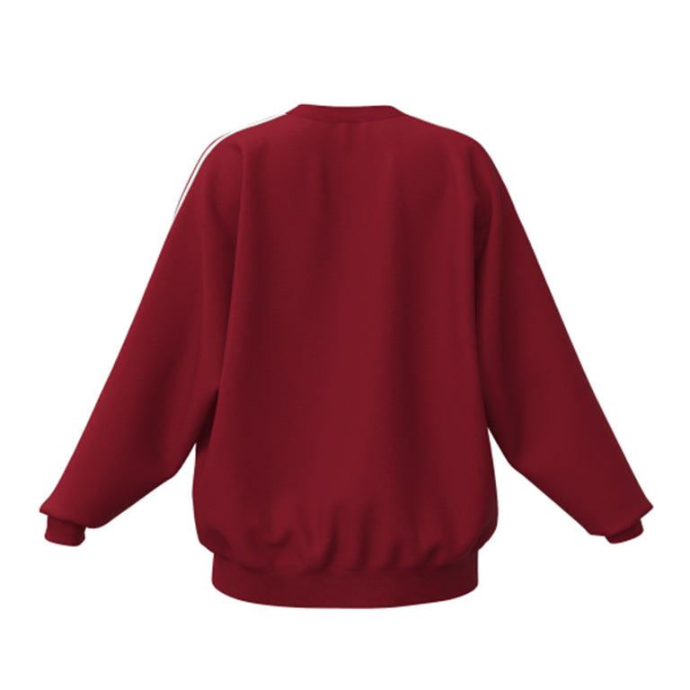 adidas 3 Stripe Oversized Sweater