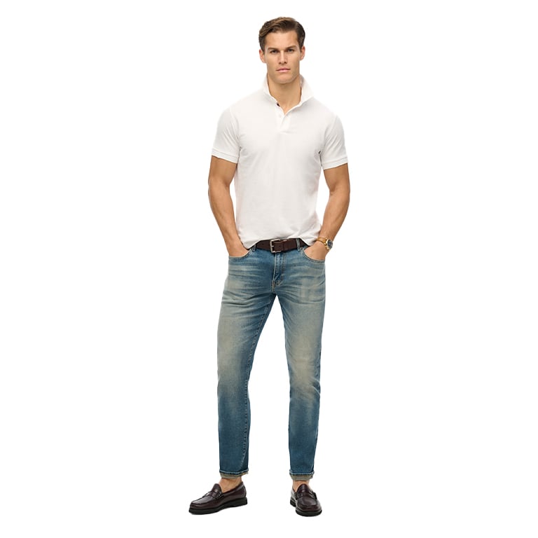 Superdry City Pique Polo T-Shirt