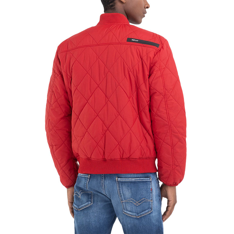 Replay Quilted Bomber Jacket