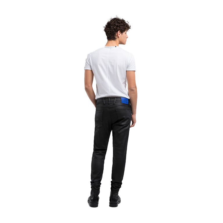 Replay Bronny Super Slim Waxed Jeans