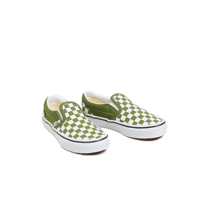 Vans Classic Slip on Color Theory Checkerboard Kids