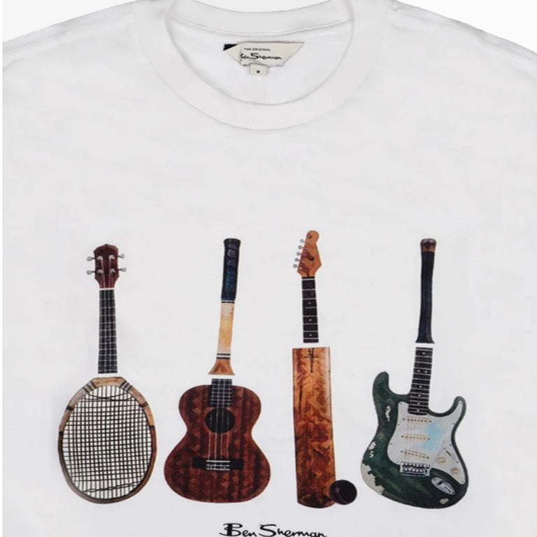 Ben Sherman Jumble Guitar T-Shirt