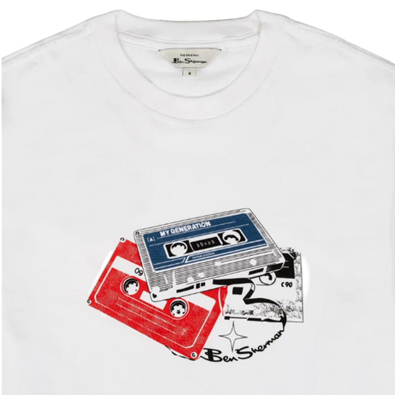 Ben Sherman Cassette Stack T-Shirt