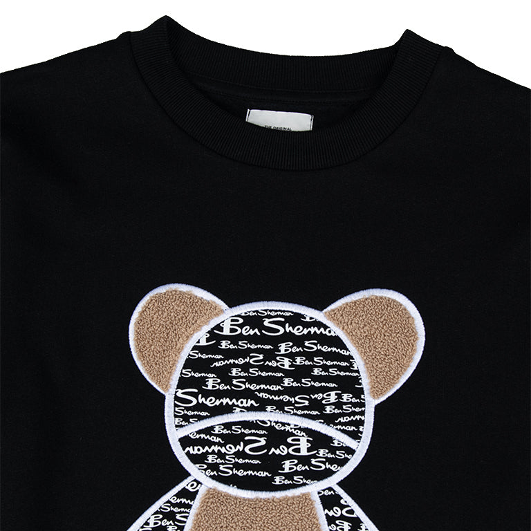 Ben Sherman Bear Fur Crew Sweater