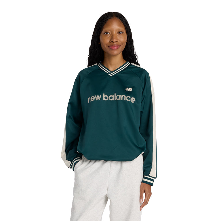 New Balance Satin Woven Pullover