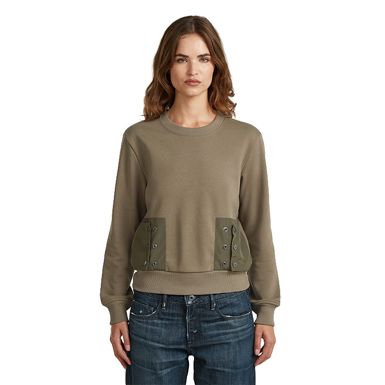 G-Star Heritage Hardware Snaps Sweater