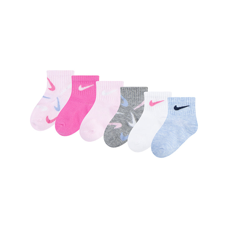 Nike Swooshfetti 6 Pack Ankle Socks