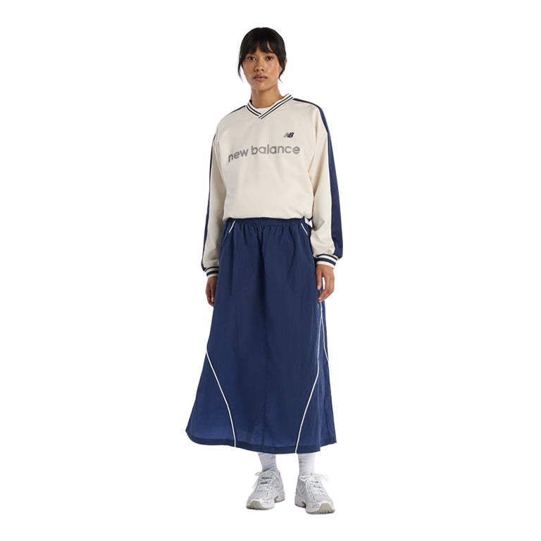 New Balance Satin Woven Pullover