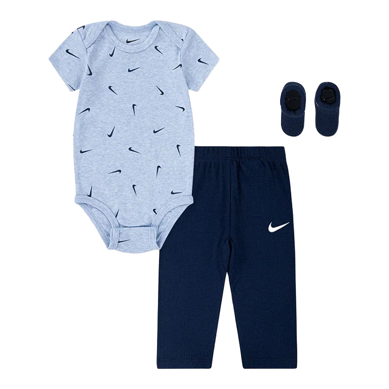 Nike 3 Piece Bodysuit and Waffle Pants set