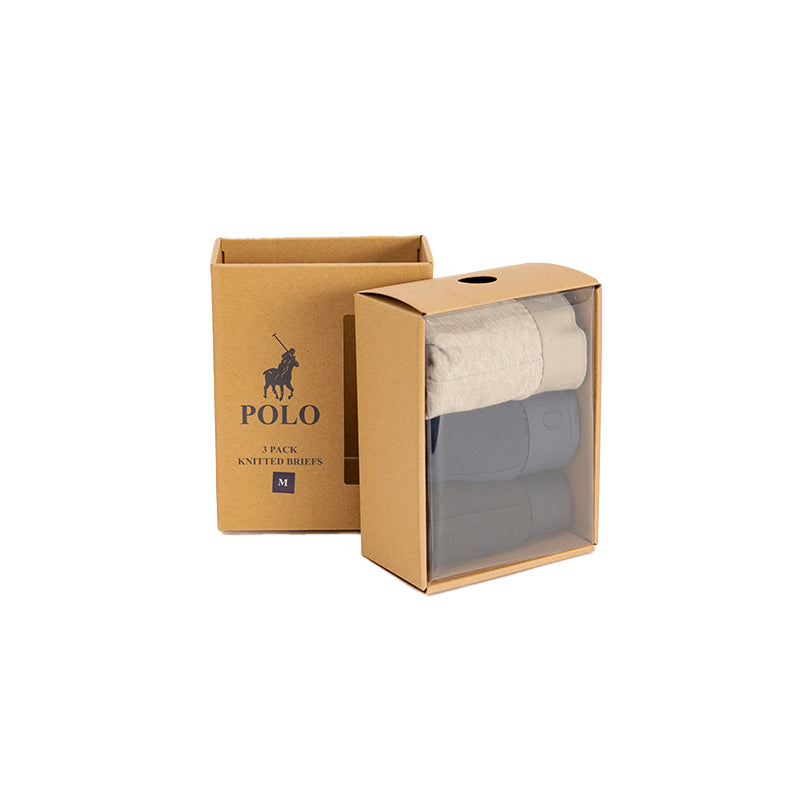 Polo Basic Multi Knit Boxer 3 Pack