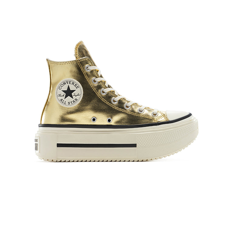 Converse Chuck Taylor All Star Lift Double Stack metallic Hi
