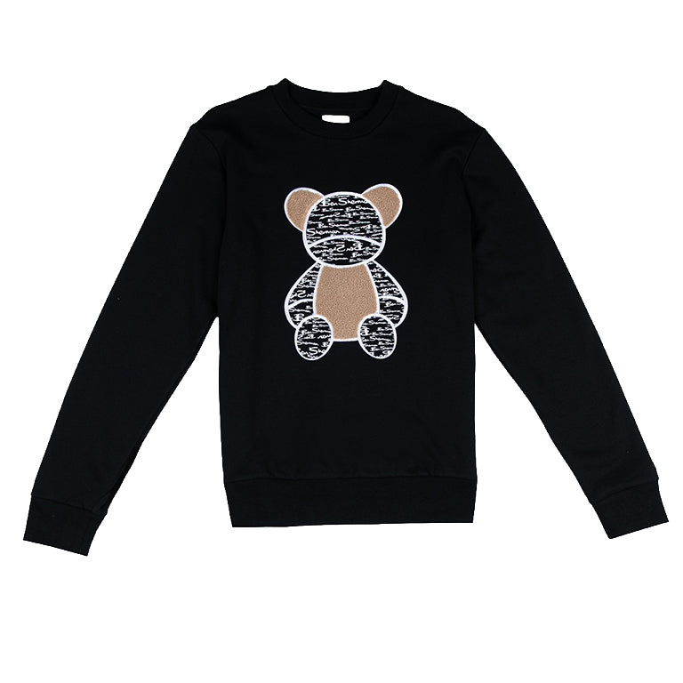 Ben Sherman Bear Fur Crew Sweater