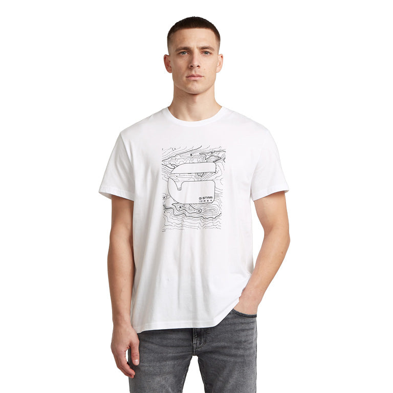 G-Star Graphic Logo T-Shirt