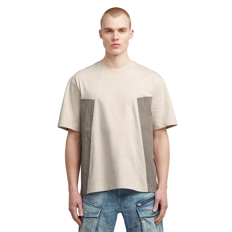 G-Star A Line Woven Mix Boxy T-Shirt