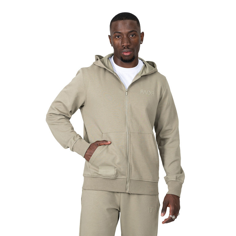 Fade Essential Zip Hooded Sweater
