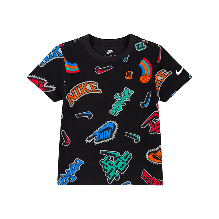 Nike Toddlers Varzity All Over Print T-Shirt