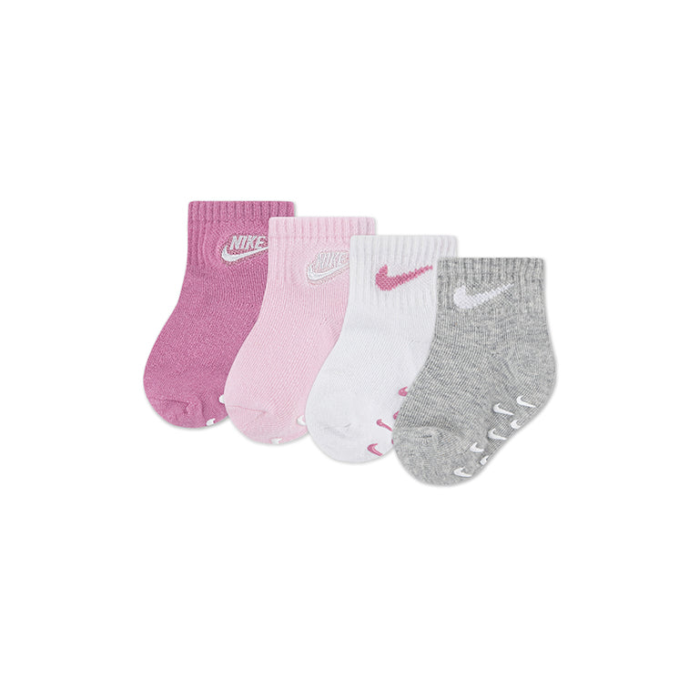 Nike 4 Pack Logo Gripper Socks