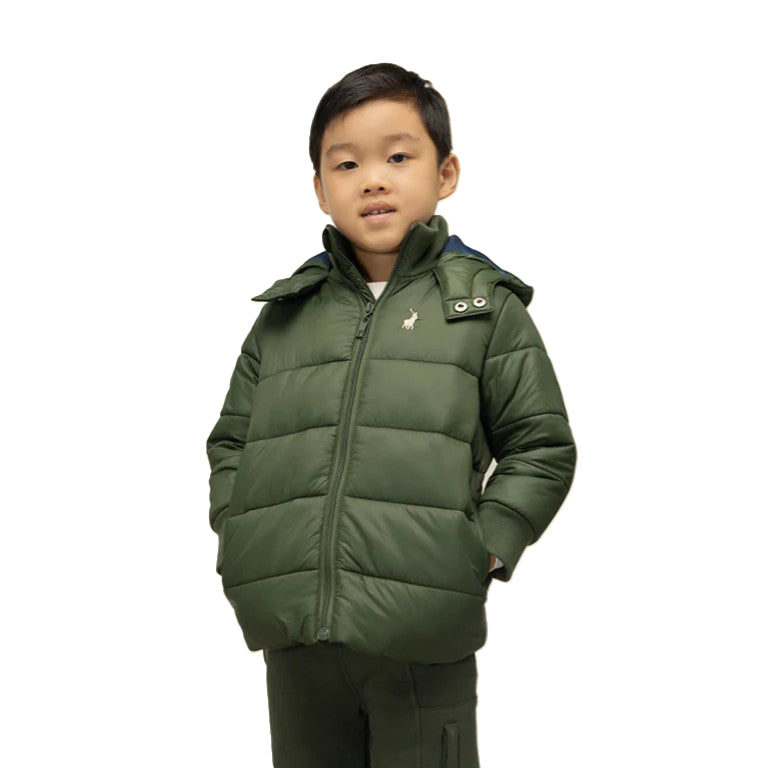 Polo Boys Jayden Hooded Puffer Jacket