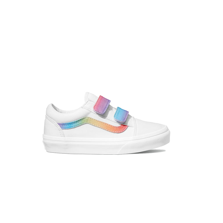 Vans Old Skool V 'Rainbow Sidestripe' Kids