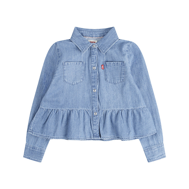 Levis Younger Kids Cropped Ruffle Western Top