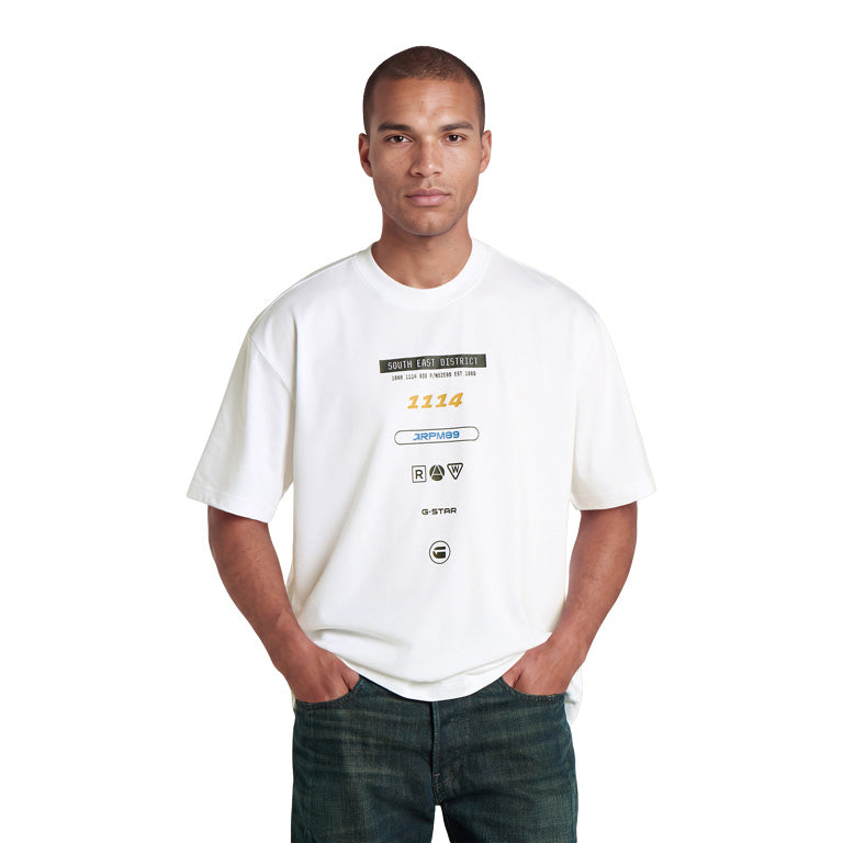 G-Star Multi Logo Relaxed T-Shirt