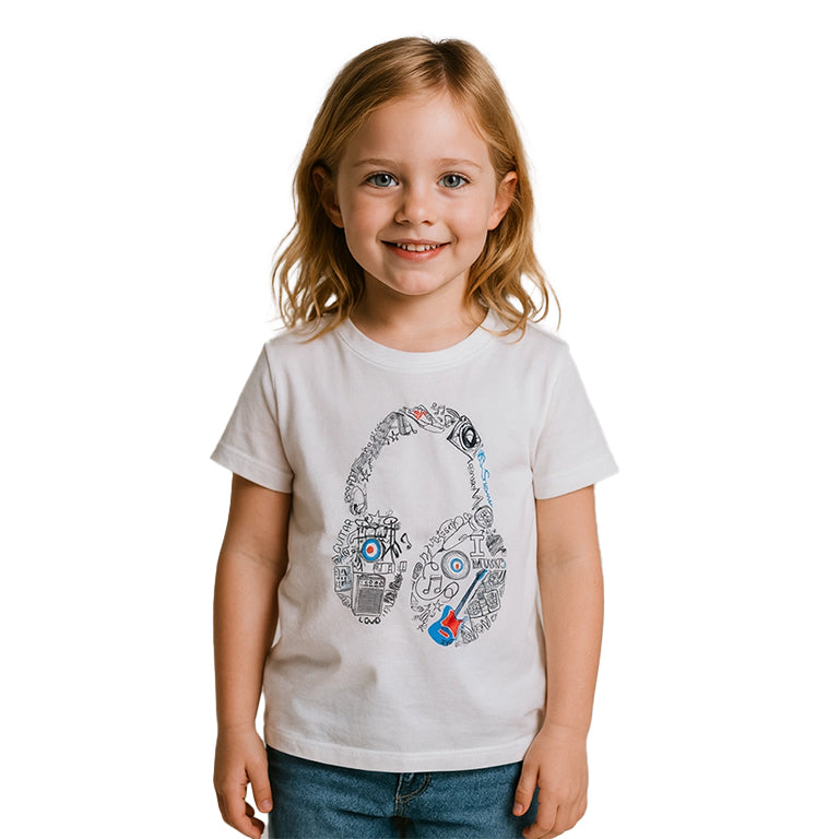 Ben Sherman Typography Headphones T-Shirt