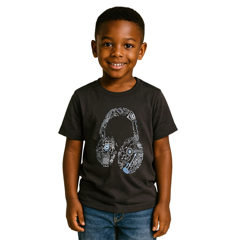 Ben Sherman Typography Headphones T-Shirt