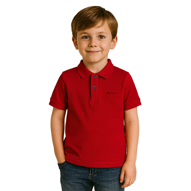 Ben Sherman Kids Romford Polo T-Shirt