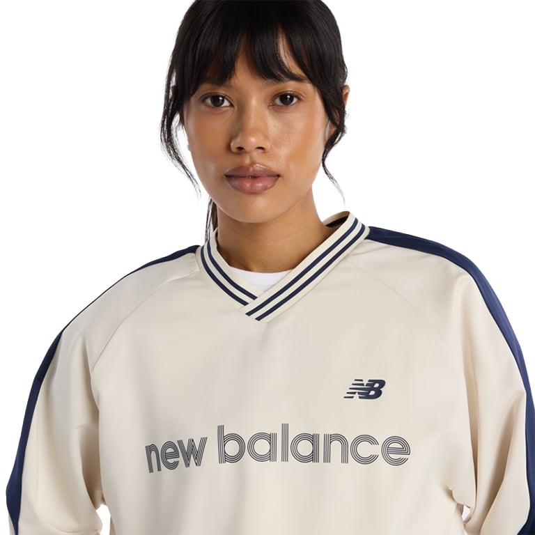New Balance Satin Woven Pullover